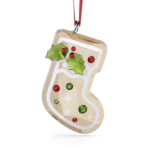 Swarovski Holiday Cheers - Gingerbread Stocking Ornament